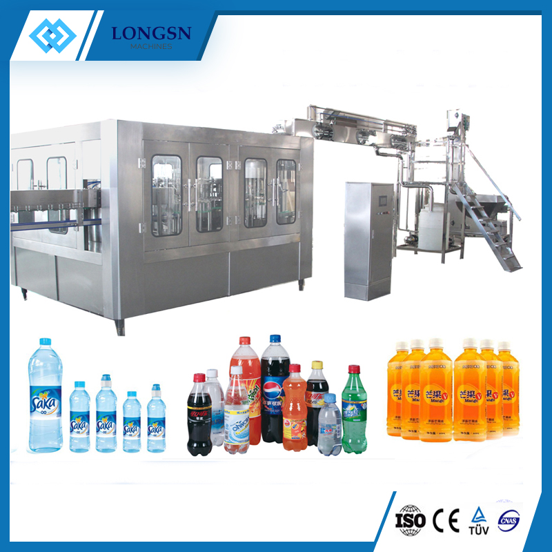 Automatic carbonated filing machine