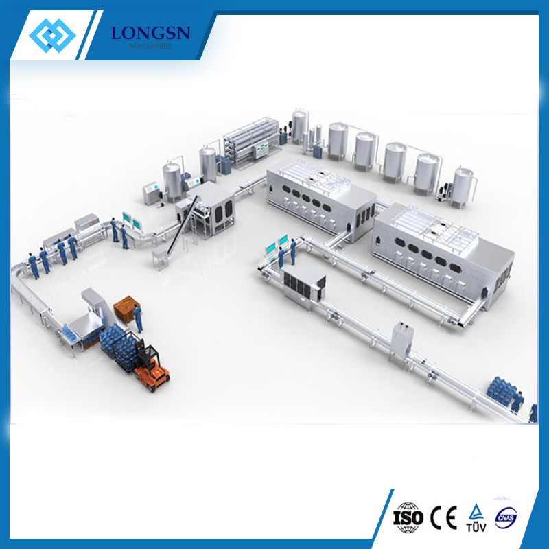 Automatic 5 gallon water production line/filling machine